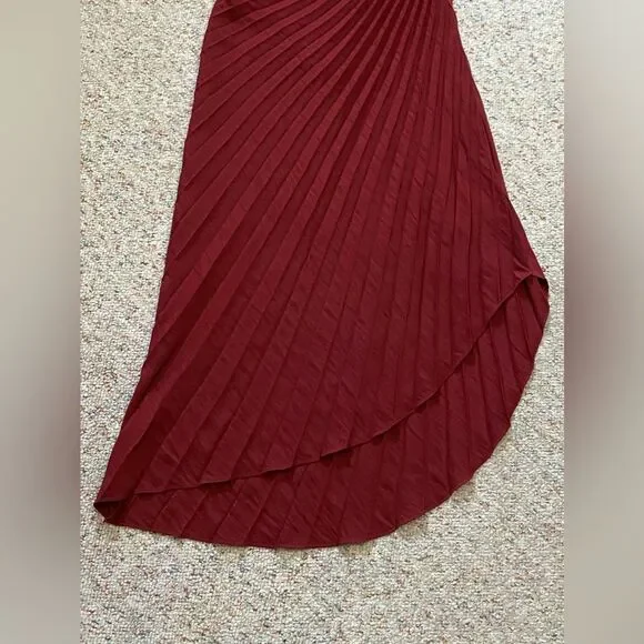 A.L.C. Strapless Pleated Dress size 2